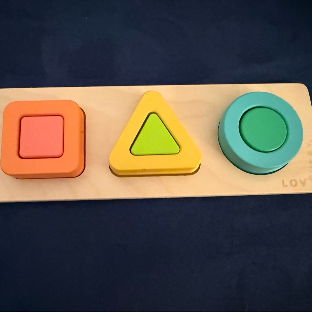 Lovevery Colorful Shape Sorting Puzzle